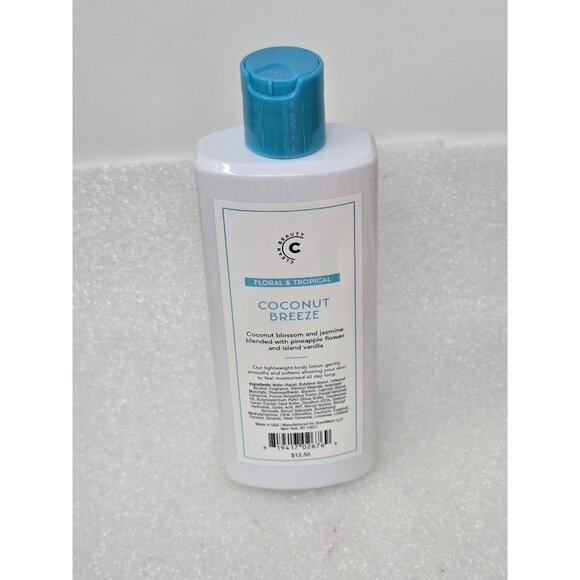 Scentworx By Harry Slatkin Coconut Breeze Body Lotion Shea Butter Essential Oils - Picture 2 of 2